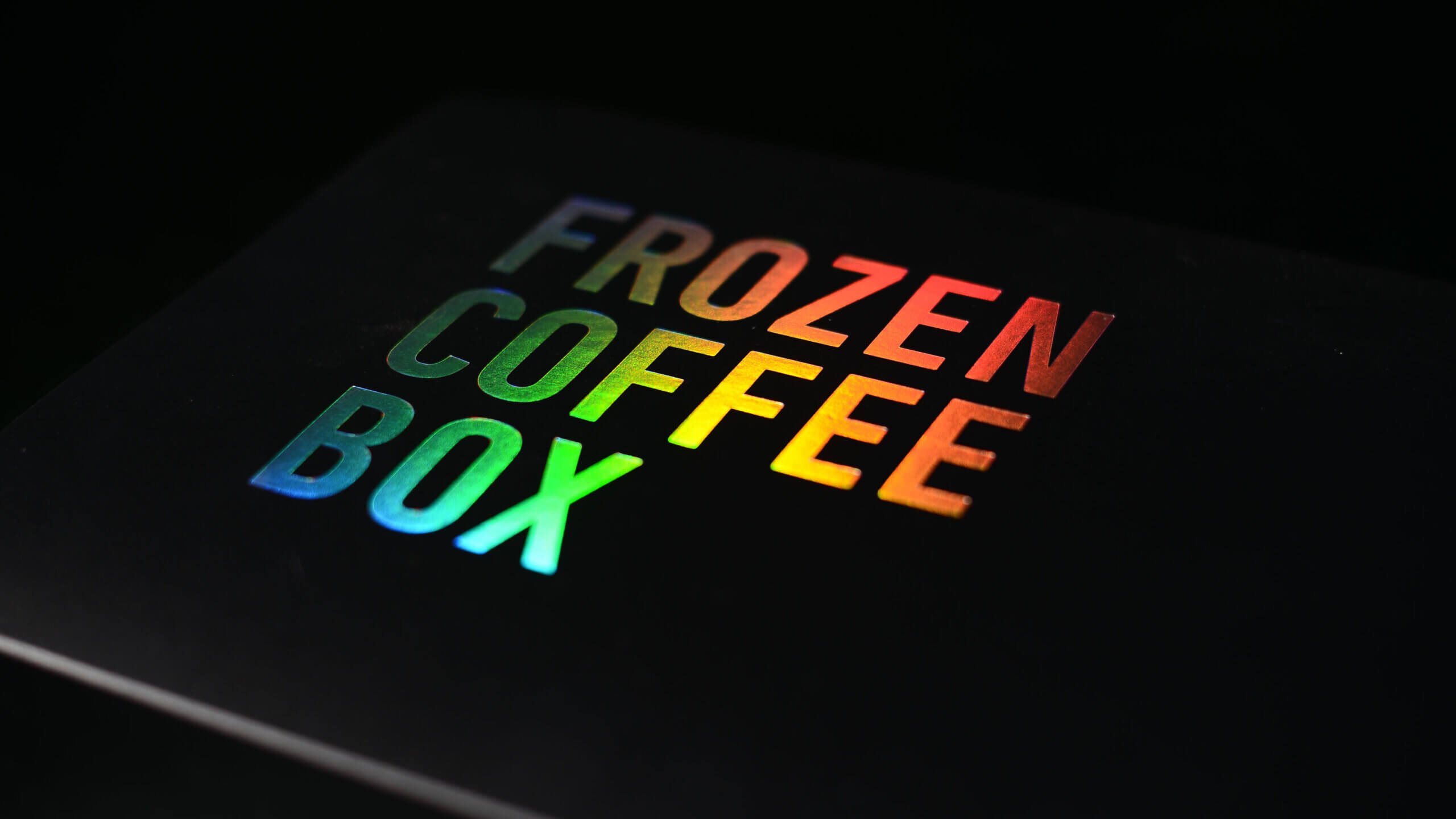 Packaging Design and Content Production: Röststätte Berlin Frozen Coffee