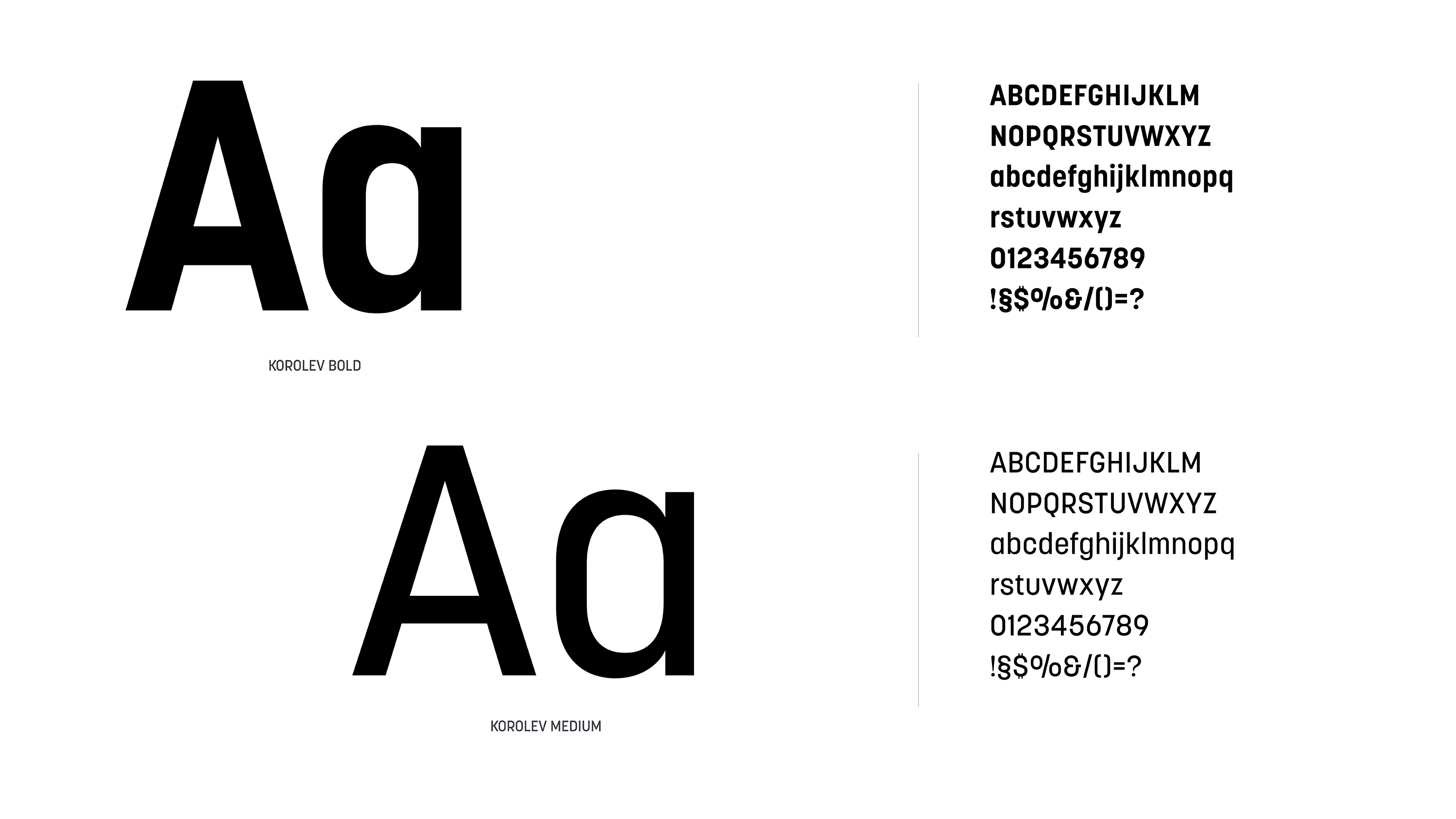 Typographic chart: VIVA Brand Identity Design